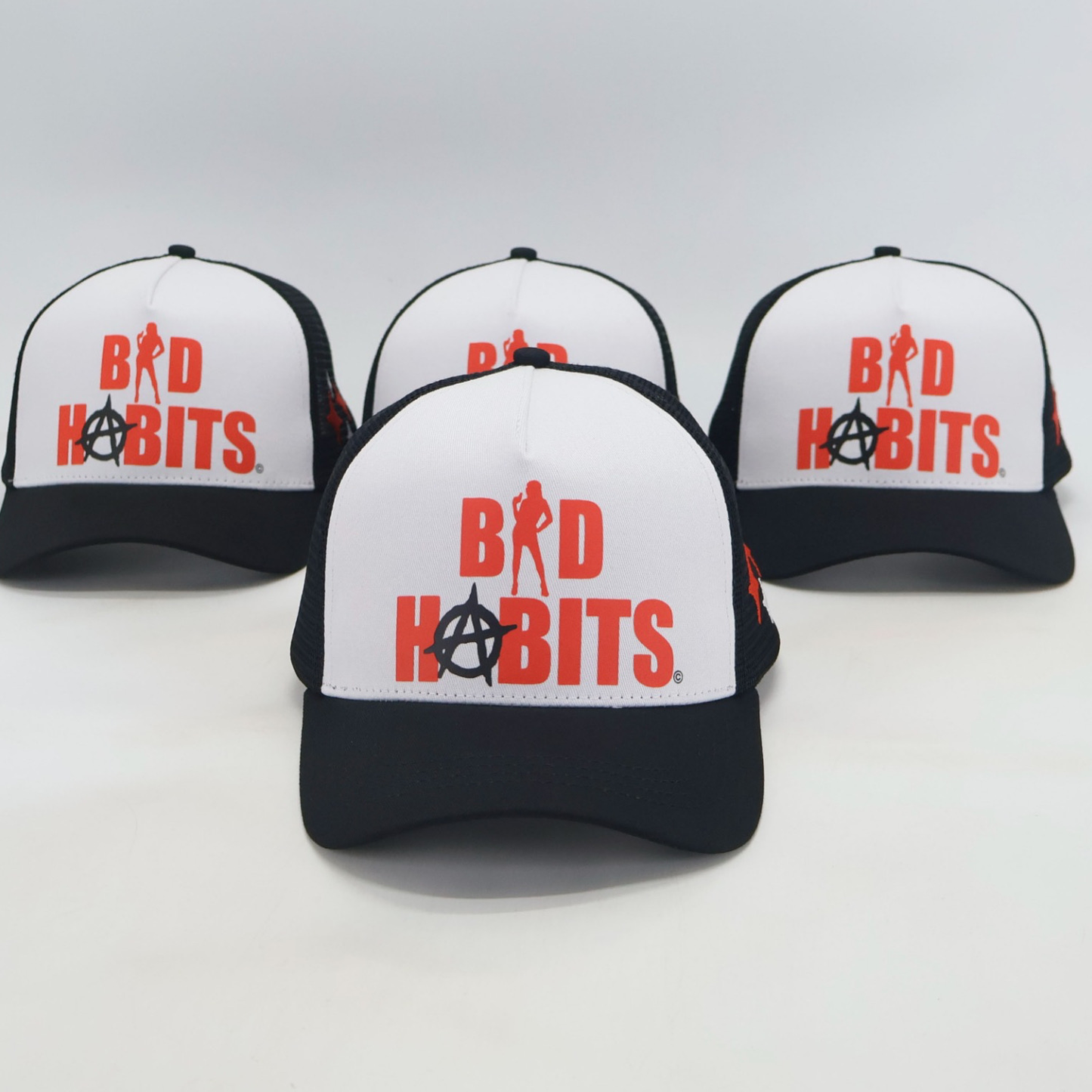 BAD HABITS TRUCKER HAT