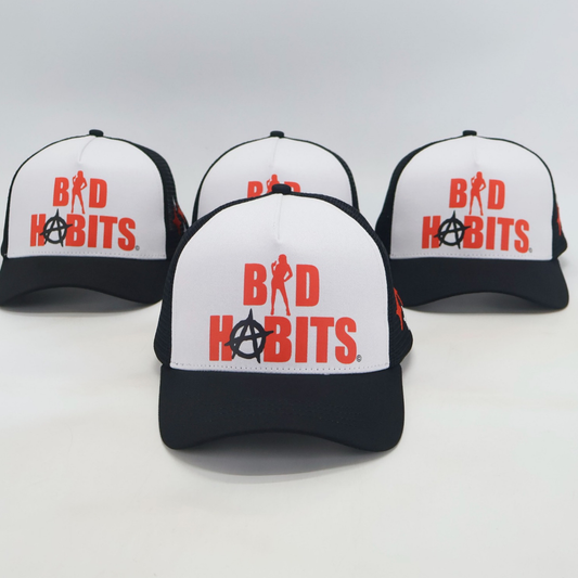 BAD HABITS TRUCKER HAT